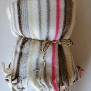 Blanket Throw - Tan Neutral Colors